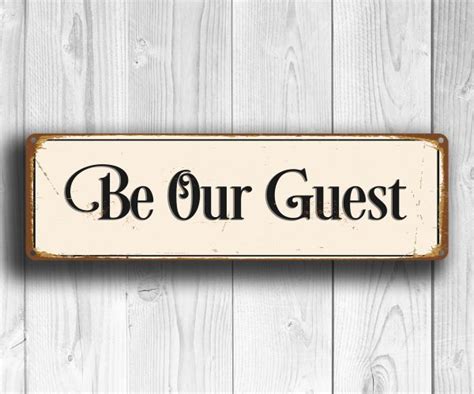 metal guest house sign|Amazon.com: Guest Room Sign For Door.